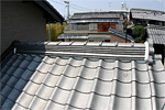 屋根日本瓦葺き替え工事
